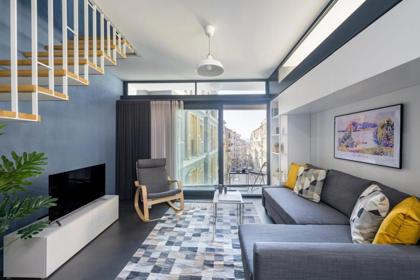 Bright Modern Design New Duplex Loft Patio! #145 Hotel Istanbul Eksteriør billede